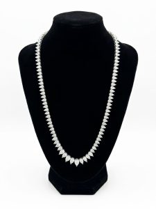 שרשרת טניס טיפות מדורגת 925